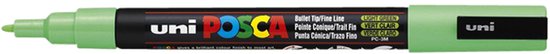 Verfstift Posca PC3M F lichtgroen | 6 stuks