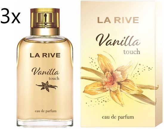 La Rive Vanilla Touch Eau de Parfum - 3 x 90 ml - Voordeelverpakking
