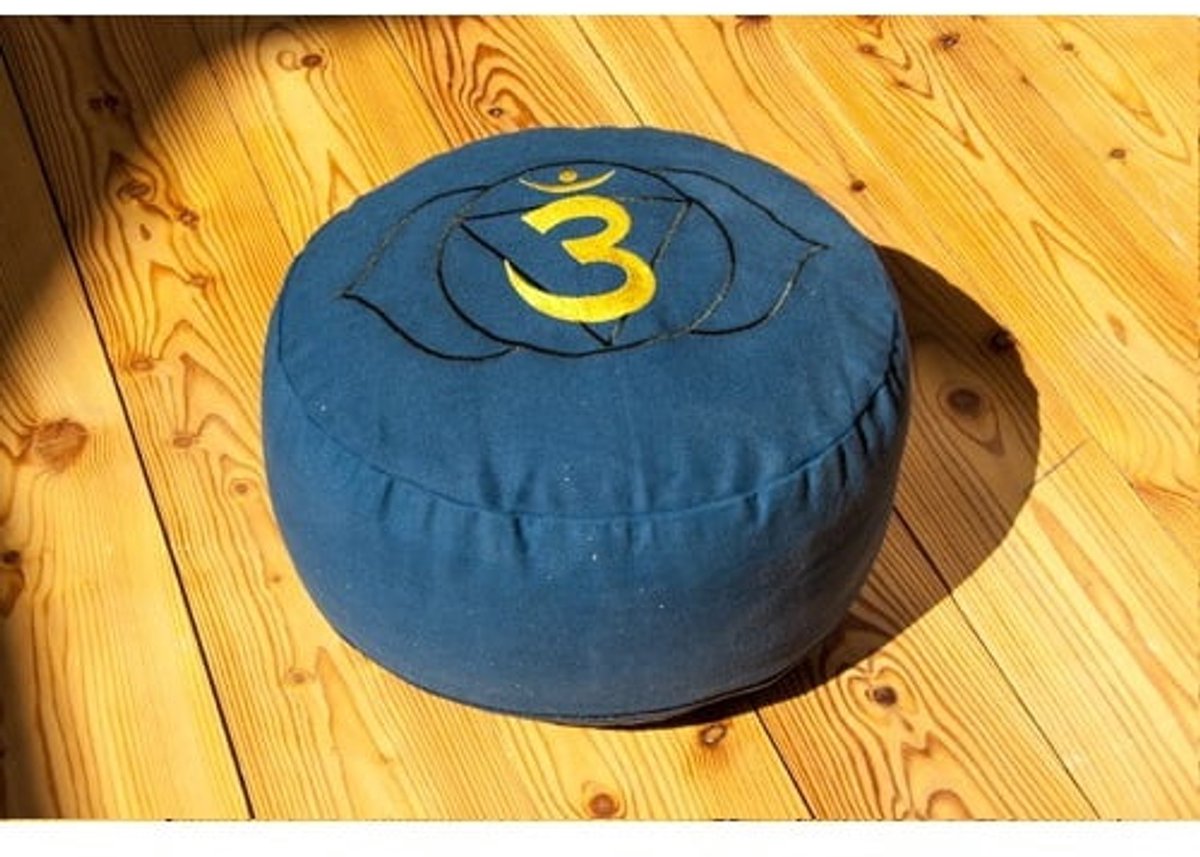 Meditatiekussen derde oog chakra