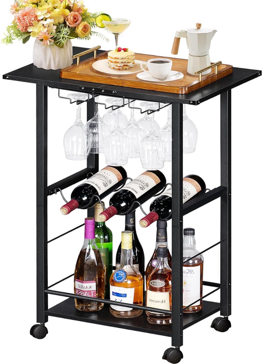 DailySupplies® Keukeneiland Verplaatsbaar - Keukentrolley - Keukenwagen