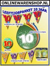 Feest pakket 10 jaar