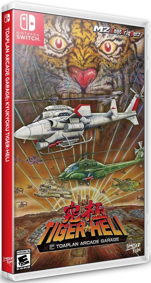 Toaplan Arcade Garage: Kyukyoku Tiger-Heli (Limited Run) - nintendo switch