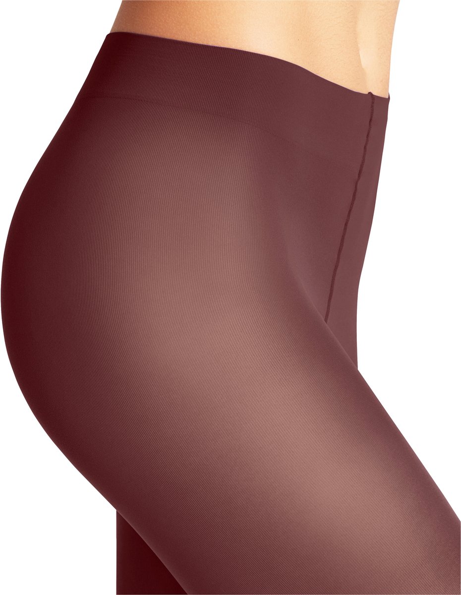 FALKE Pure Matt eenkleurig materiaal ondoorzichtig 50 DEN panty dames bruin - maat S-M