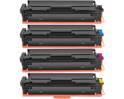 InktDL Huismerk geschikt voor Canon 067H Toners - 4 Cartridges - MET CHIP - Geschikt voor LBP633CDW - MF651CW - MF655CDW - MF657CDW - MF657CW