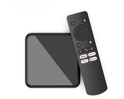 Android 12 TV Box - Chromecast 4K Media Streamer voor TV - Bluetooth & Wifi 6 - Google Stemassistent - Nieuwste Model