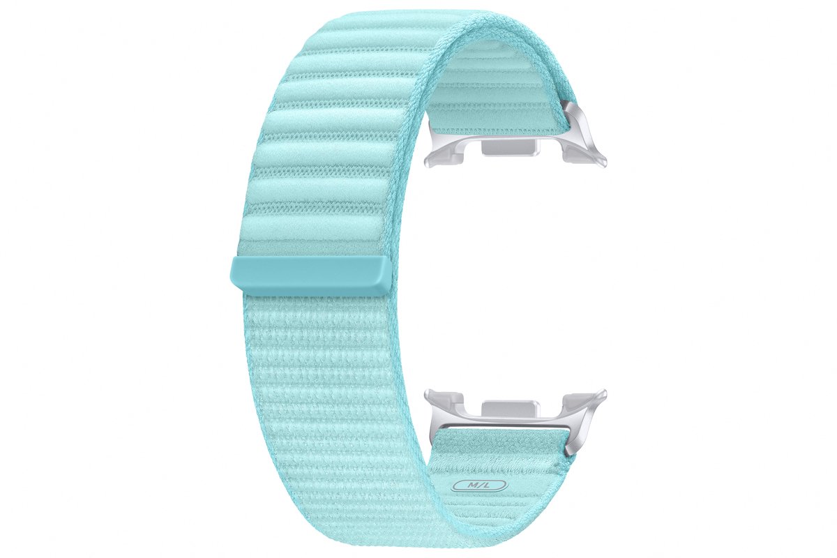 Samsung Galaxy Watch 8 - Smartwatchbandje - Fabric (M/L) - Groen