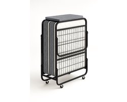 Nessa® - 120x200 Vouwbed/Logeerbed met Koudschuim HR45 14 cm Matras