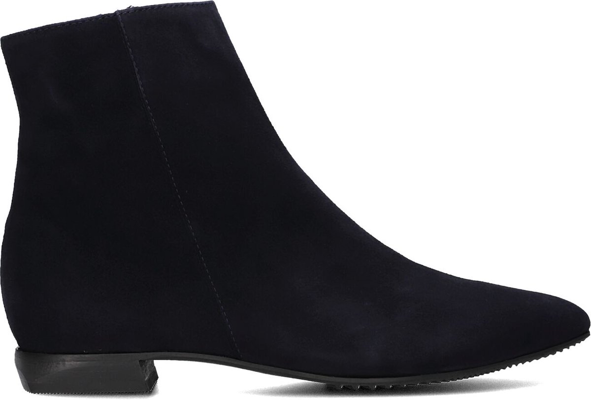 Brunate 18032 Enkellaarsjes - Enkelboots met rits - Dames - Donkerblauw - Maat 40,5