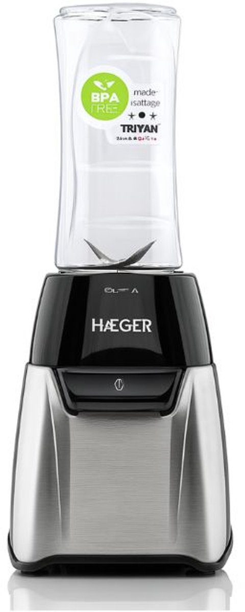 Haeger Sports roestvrijstalen blender - 350 W - Beker 600 ml - Thermoskan 450 ml van Haeger — afbeelding 3