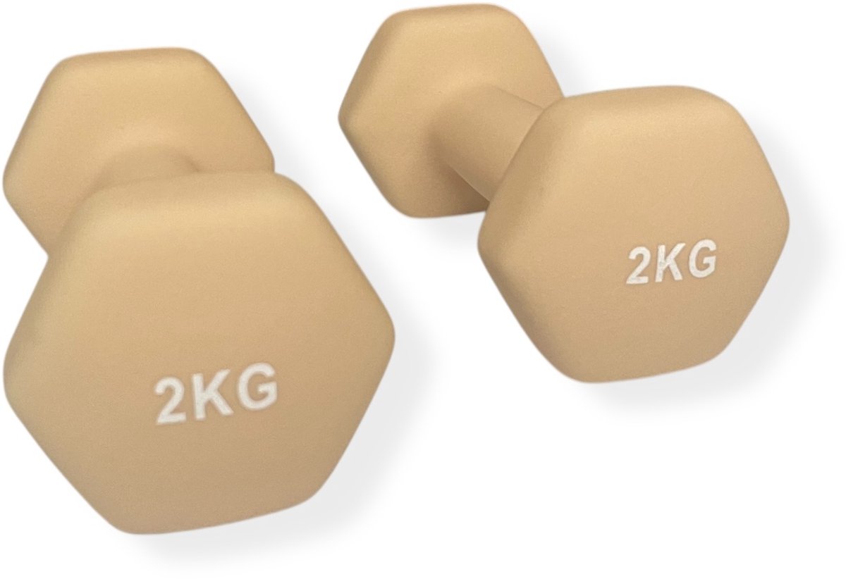 Padisport Dumbells 2 Kg - Dumbells - Gewichten - Gewichten 2 Kg - Gewichtjes - Gewichten – Dumbel