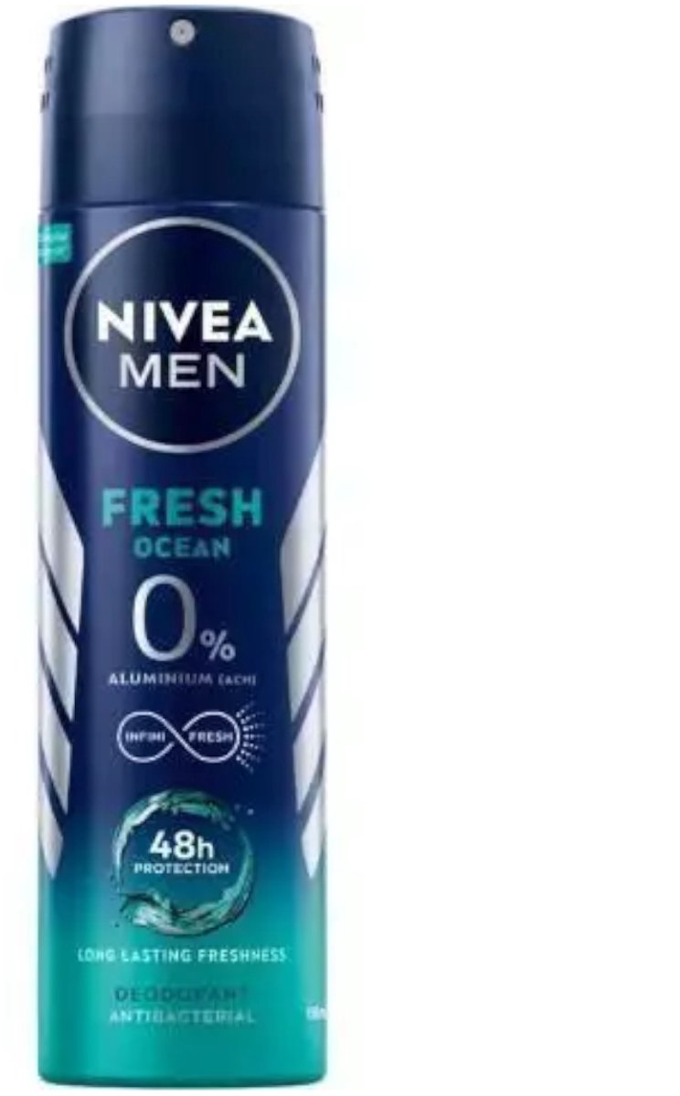 NIVEA MEN Fresh Ocean Deodorant Spray 150 ml