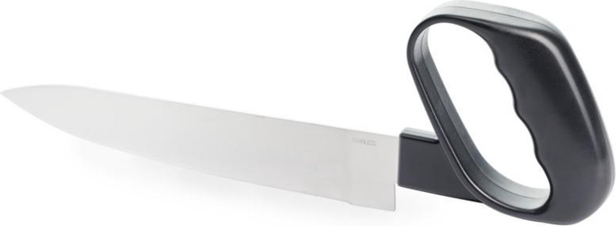 Gehoekt koksmes - Ergonomisch mes met gehoekte handgreep - Vleesmes