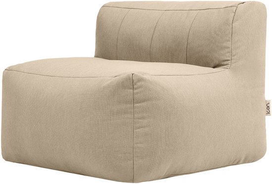 icon Zen Modulaire Bank, Beige, Geweven Waterafstotende Stof
