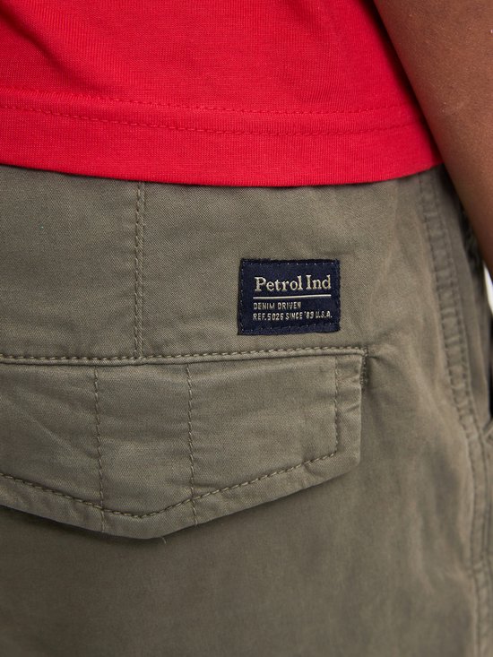 Petrol Industries - Pantalon cargo fuselé Garçons Snake - Vert - Taille 176