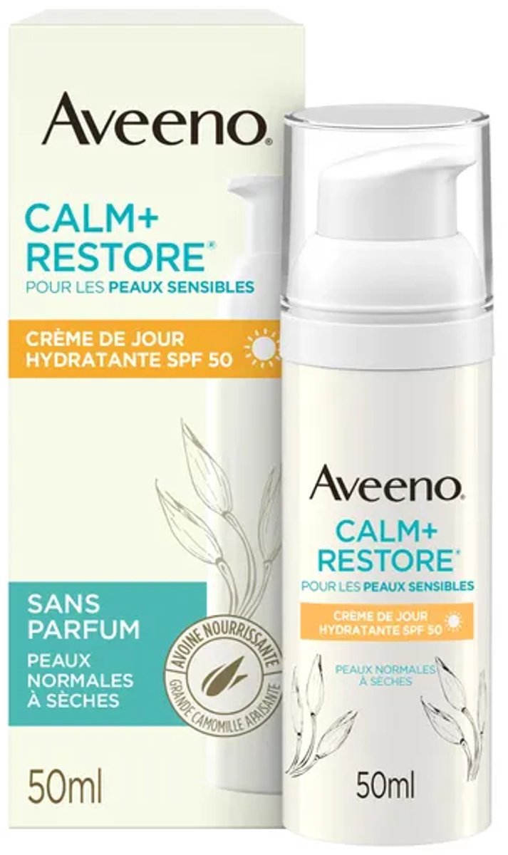 Aveeno Calm+Restore Hydraterende Lotion SPF50 50 ml