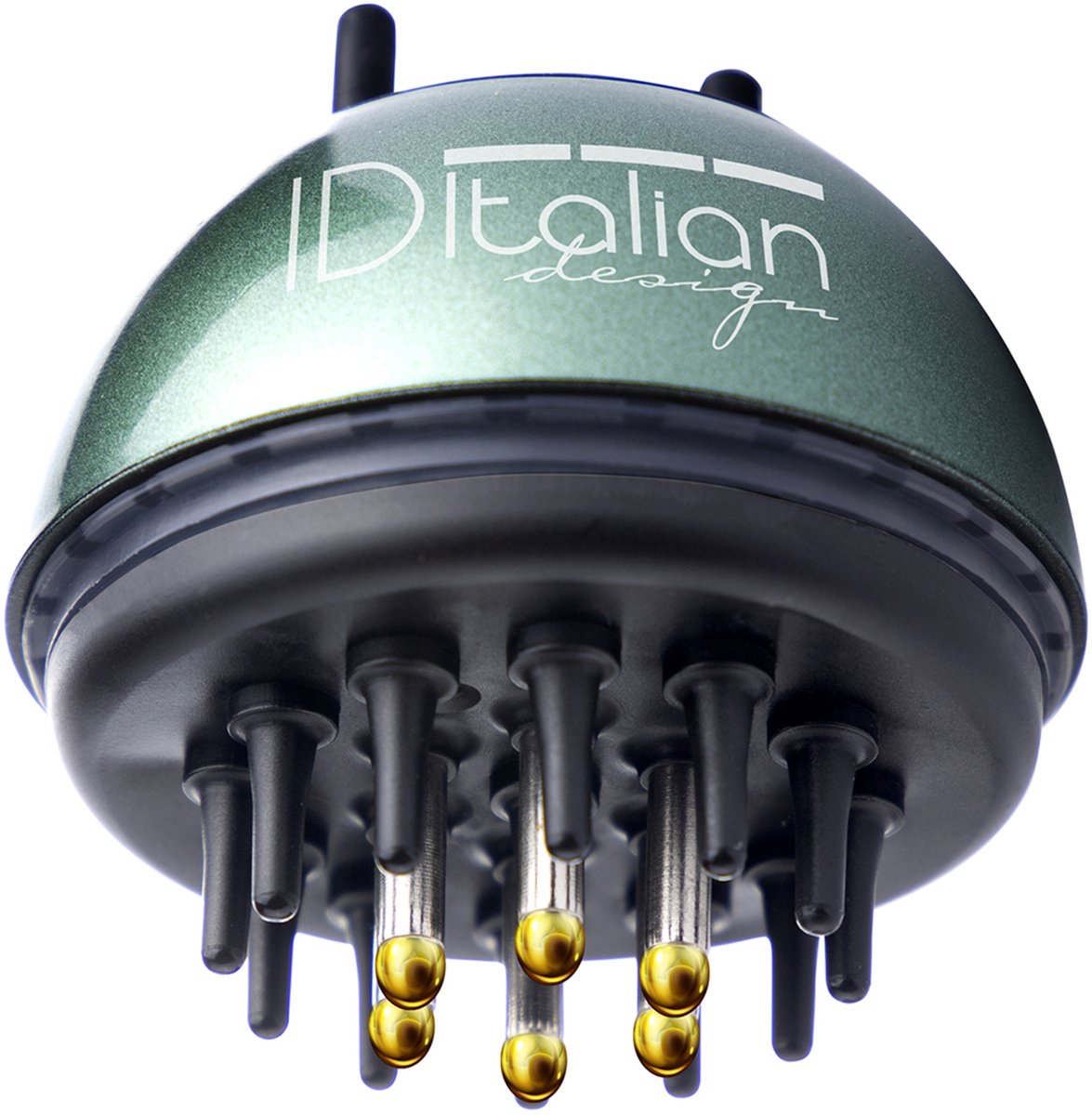 ITALIAN DESIGN ACCESSORIES MINIPRODUCTAPPLICATOR EN HOOFDHUIDMASSEUR