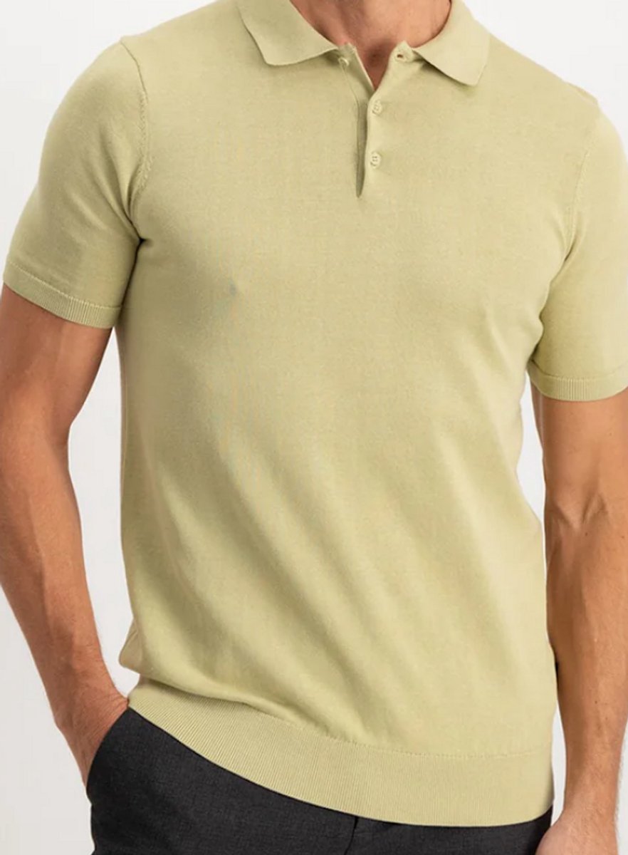 Polo Saint Steve Chris - Pear Green - Maat S