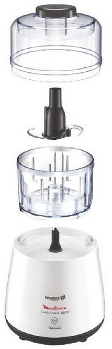 Moulinex DPA110 elektrische hakmolen 0,5 l Wit 1000 W van Merkloos — afbeelding 2