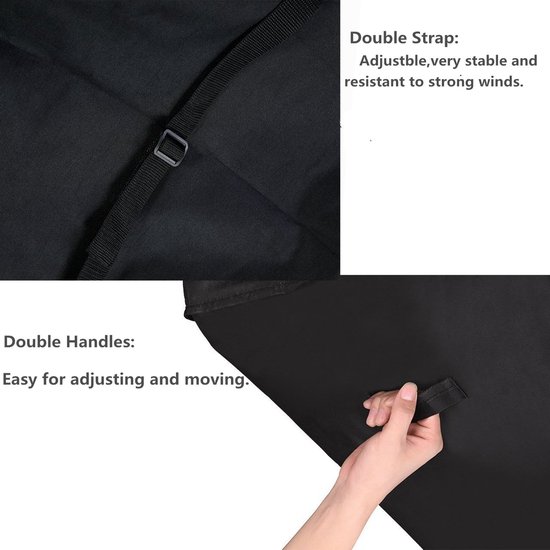 Outdoor Waterdichte Barbecue Cover 600D Oxford Stof Heavy Duty Gas Grill Cover voor Grote 2-3-4 Brander Barbecue Cover Waterdicht & Stofdicht & Anti-UV (60 x 30 * 47,5 inch) Barbecue van OutDoor — afbeelding 2