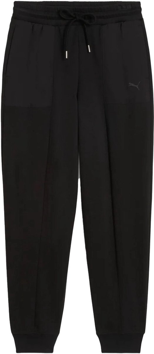 Puma her comfort high-waist joggingbroek in de kleur . Zwart
