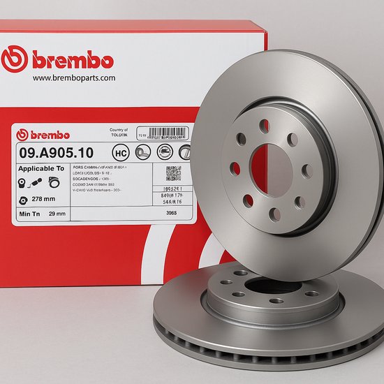 Brembo Remschijven Vooras