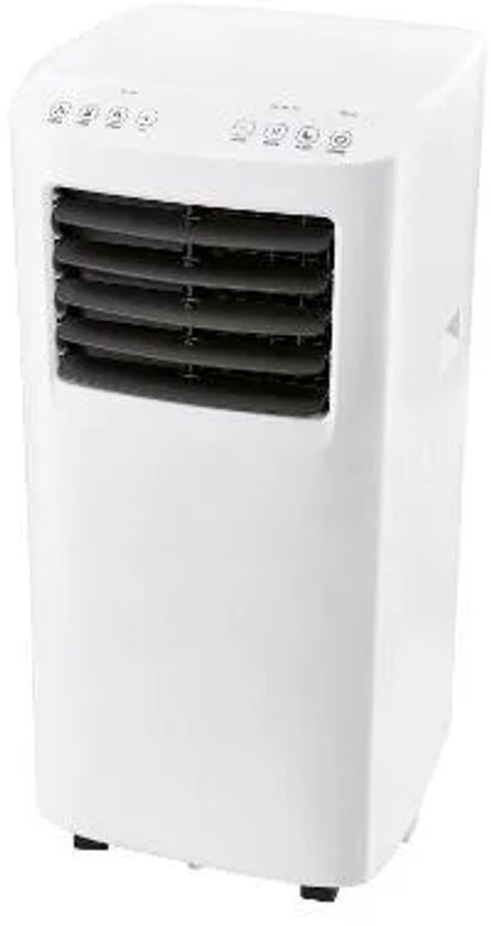 SILVERCREST® Mobiele airco 7000 BTU - 3 in 1: koelen, ontvochtigen of ventileren - Temperatuur: 16 tot 31 °C - Geschikt voor ruimtes tot 45 m³ - Bedieningspaneel met soft touch