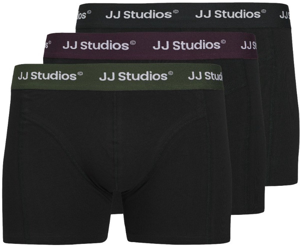 JACK&JONES - JACSOHO SOLID TRUNKS 3 PACK NOOS - Heren - Onderbroeken