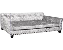 Hondenbank Princesso Fioren - 93cm - Hondenbed - Hondensofa op poten - Hondenzetel - Comfort en zacht - Afneembaar kussen - Zacht