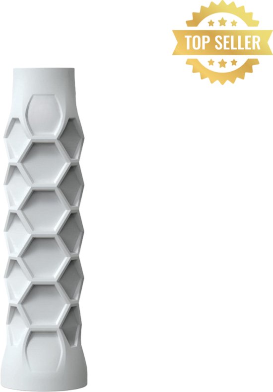 Hesacore Padel grip - White - Hexacore - Overgrip - Griptape - Antislip - Racketaccesoires - Extreme grip & Duurzaam