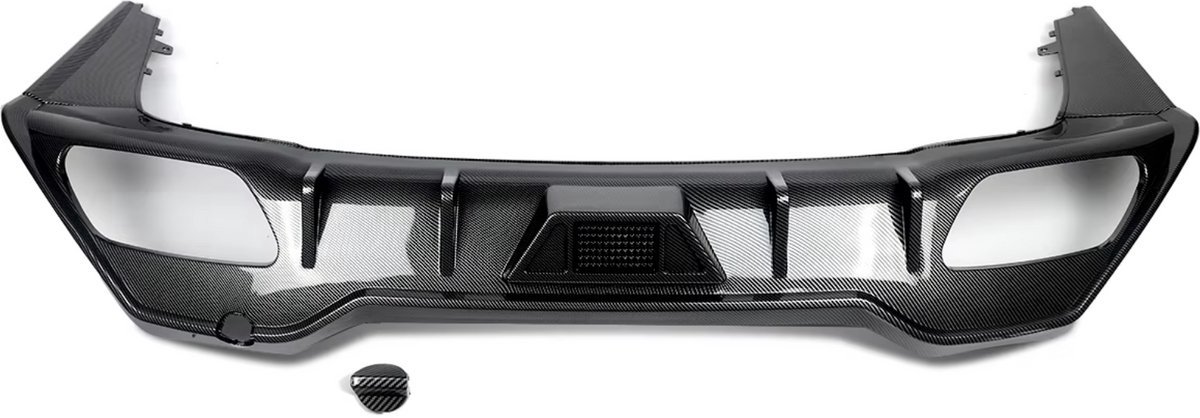 Achterbumper Iron Vistaro - Achterbumper Iron - Voor BMW 8 Serie G16 M850i/840d Sport Bumper - Carbon Fiber ABS - Auto accessoires