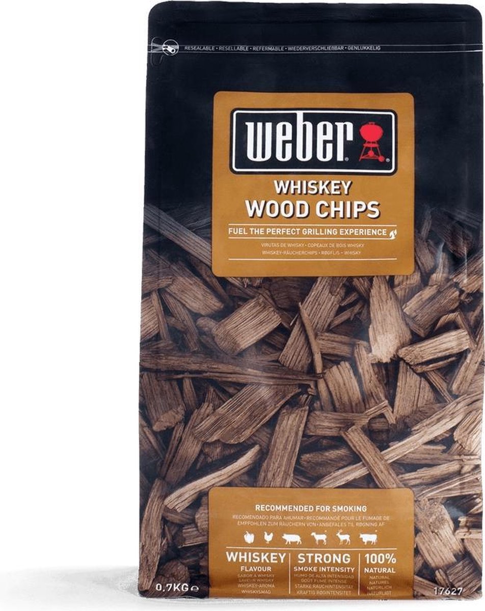 WEBER Whiskey Smoking Wood Box | bol.com