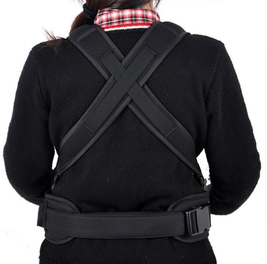 Baninni Draagzak - Buikdrager Sacco Prestigio 2-in-1 Zwart van Baninni — afbeelding 4