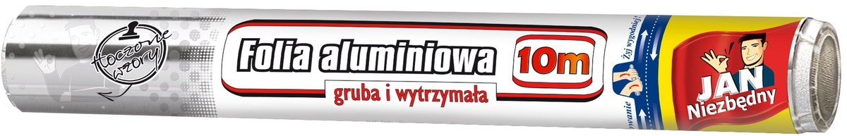 Jan Niezbędny Serie - Gastronomische Aluminiumfolie - 10m - Zware Kwaliteit