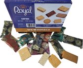 Royal Biscuits Cafino koekjes - mix van verpakte koekjes - 150 stuks