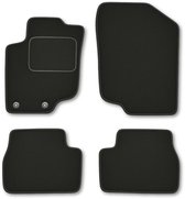 Mattastic® Automatique - 4 pièces - Ajustement parfait - Set complet - Zwart - Convient pour Peugeot 207, 207 SW (2006–2012)