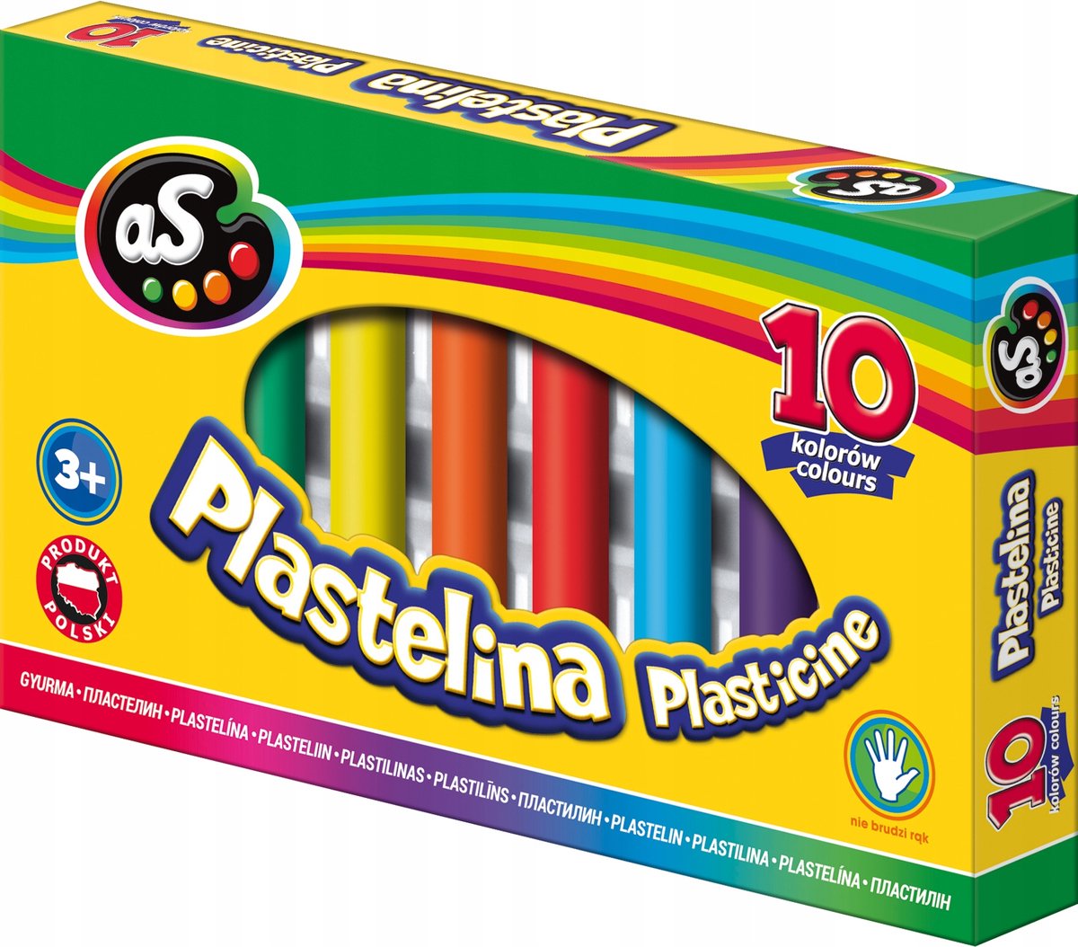 Astra - Plastelina - 10 Kleuren - Veilig - Geschikt voor Kinderen