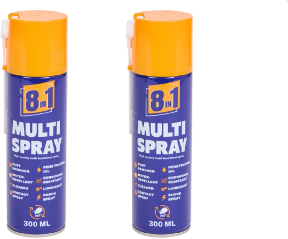 Multispray 8-in-1 300 ml X2