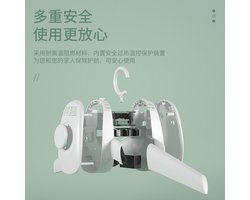 Droogrek Draagbare Elektrische Mini Droger Opvouwbare Reisdroger Voor Kleding en Ondergoed Sneldrogend voor Thuis Studentenkamer Kleine Warmte Droogkast Compact Lichtgewicht Stil Automatisch