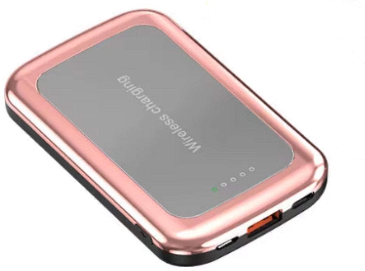 Yeti Pro Powerbank MagSafe 5000mAh – 22.5W Snellader – Draadloos & USB-C Opladen – Compact & Lichtgewicht – Geschikt voor iPhone & Samsung