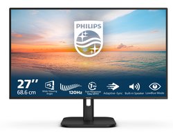 Philips 27E1N1200A - 27 inch Full HD IPS Monitor - 120hz - HDMI - DisplayPort