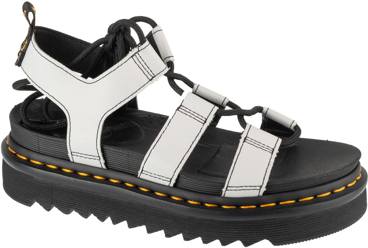 Voss Quad Platform Sandal Wo Flat Sandals Grijs