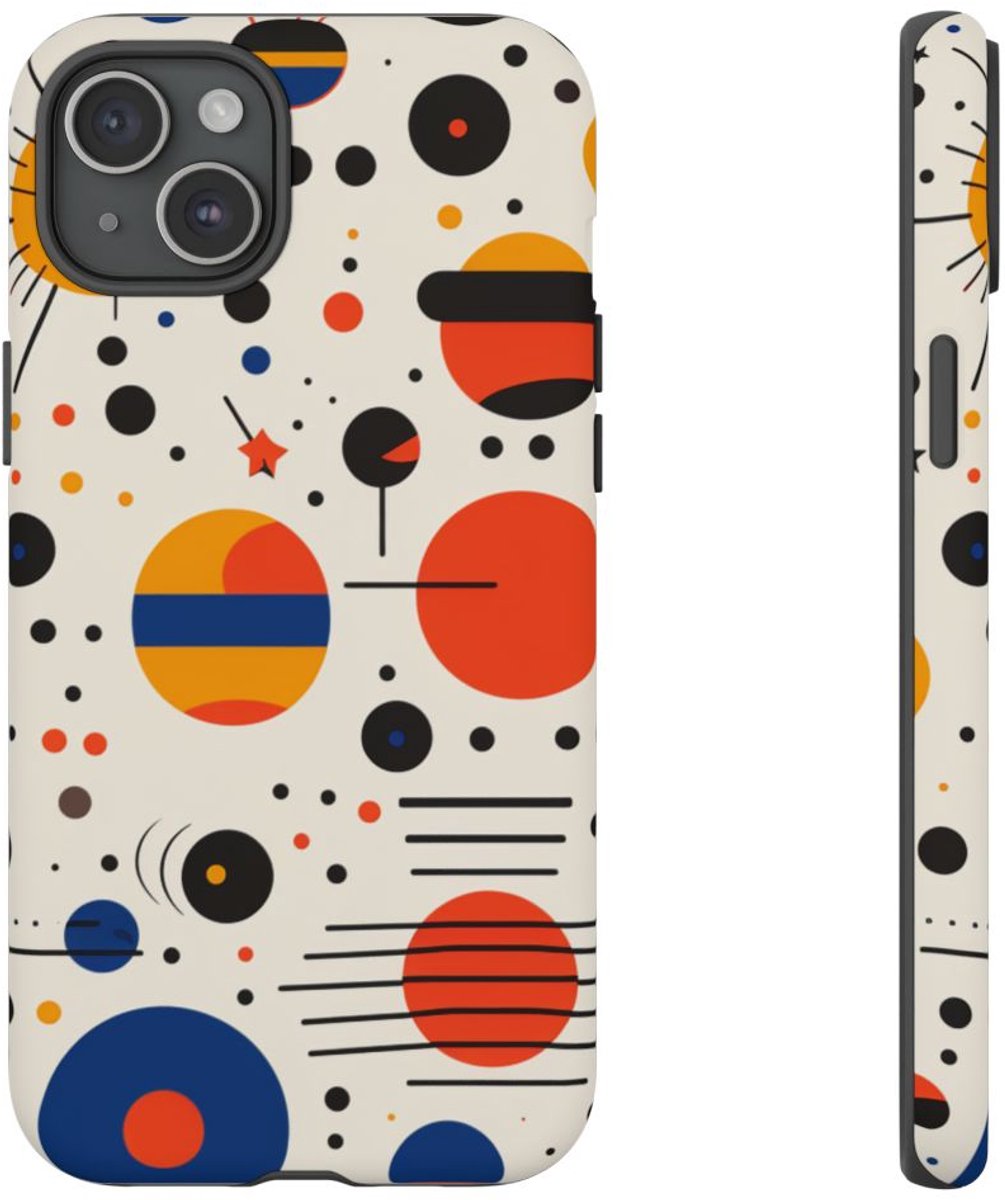 Abstract Hemels Patroon – Telefoonhoesje Geschikt voor iPhone 15 Plus
