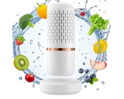 Sterilisator en voedselzuiveraar met ozon technologie, veilig en snel reinigen van groenten, fruit, vis en vlees