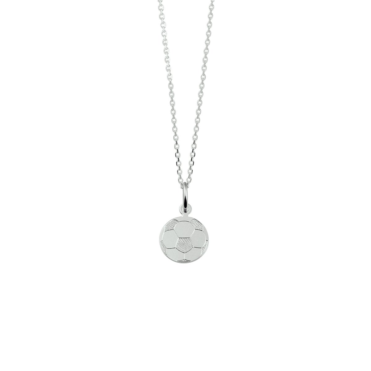 Yep! ketting voetbal 1,1 mm 38 cm - 10 mm - Zilver