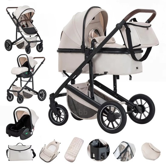 Rustive Luxe Kinderwagen 3 in 1 (EAN: ...3945) - Rustive - €239,95