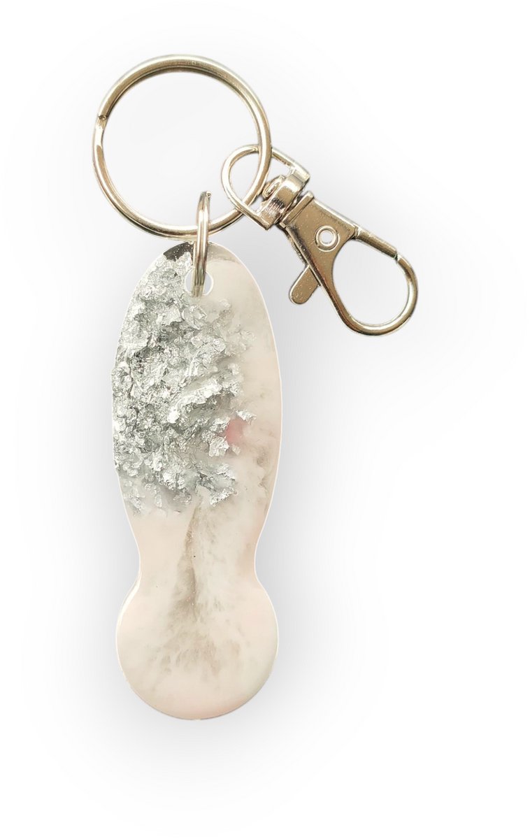 Resin Art JR: Winkelwagenmuntje / Muntje voor in winkelwagen / Sleutelhanger