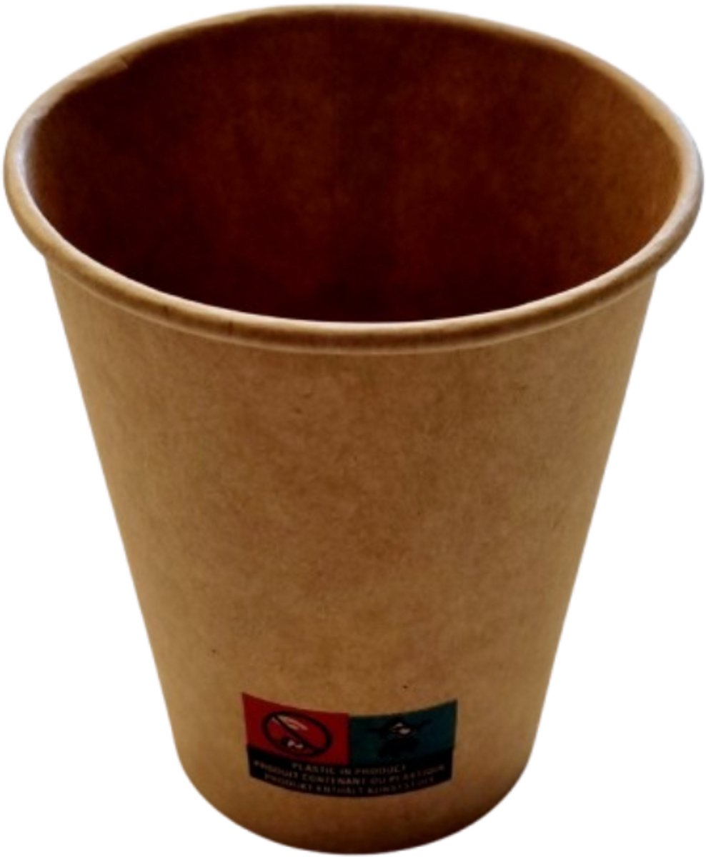 Coffee To Go Koffiebeker 8oz/200ml/Kraft/1000 st/dz
