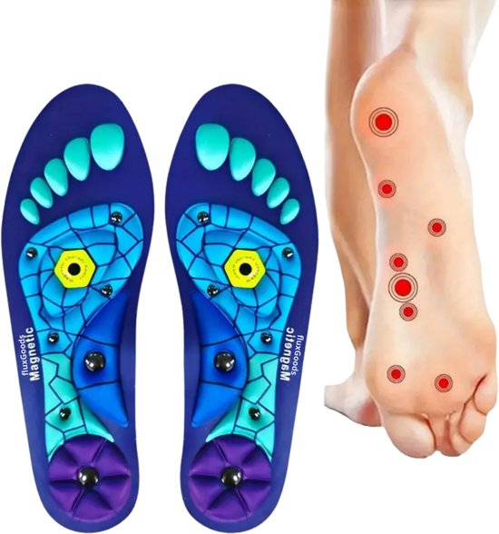 Magnetische Massage Inlegzolen – Unisex Comfort Zooltjes – Maat M