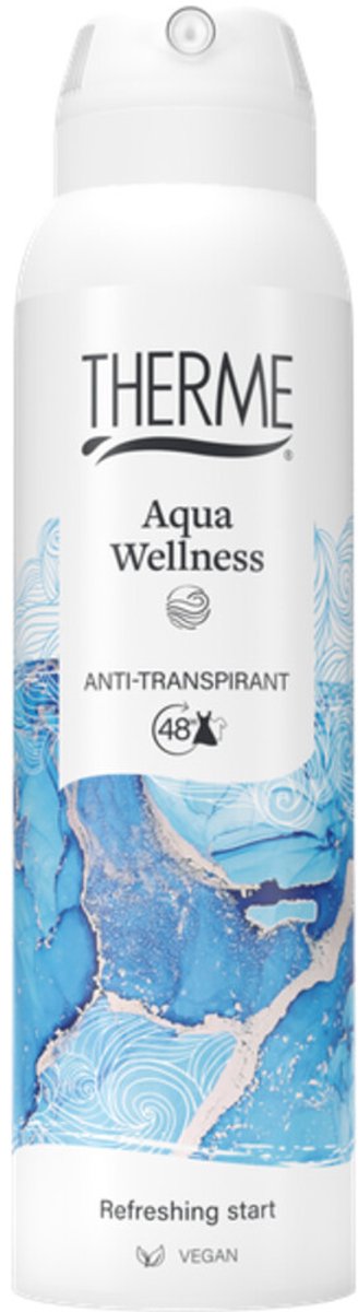 Therme Aqua Wellness Anti-Transpirant - 6 x 150 ml - Voordeelverpakking