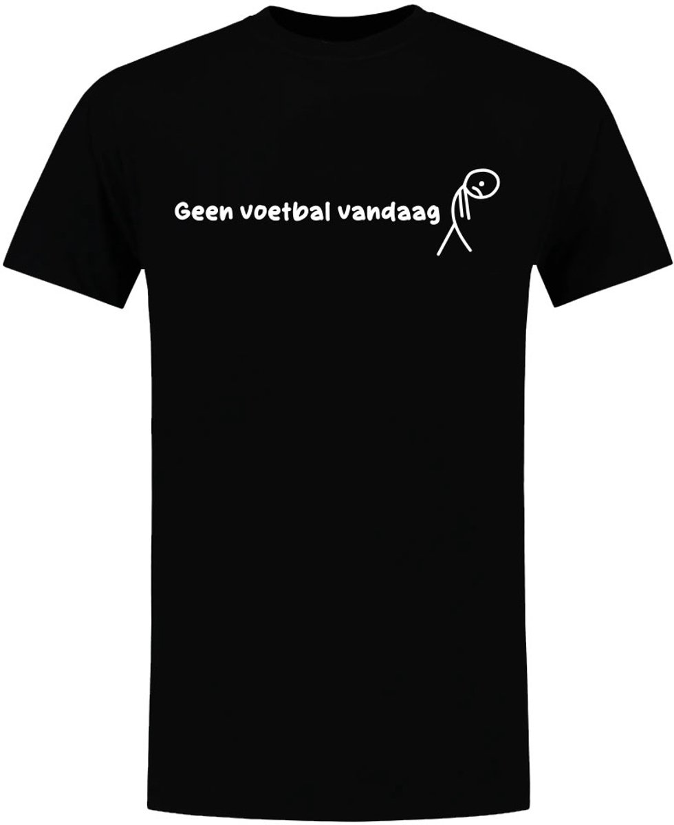 Geen Voetbal Vandaag Heren T-shirt - sport - tv kijken - shirt